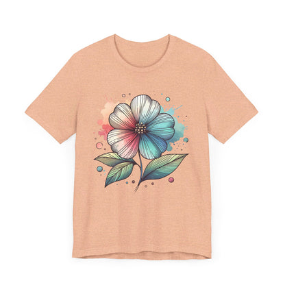 Single Flower Jersey Short Sleeve Tee