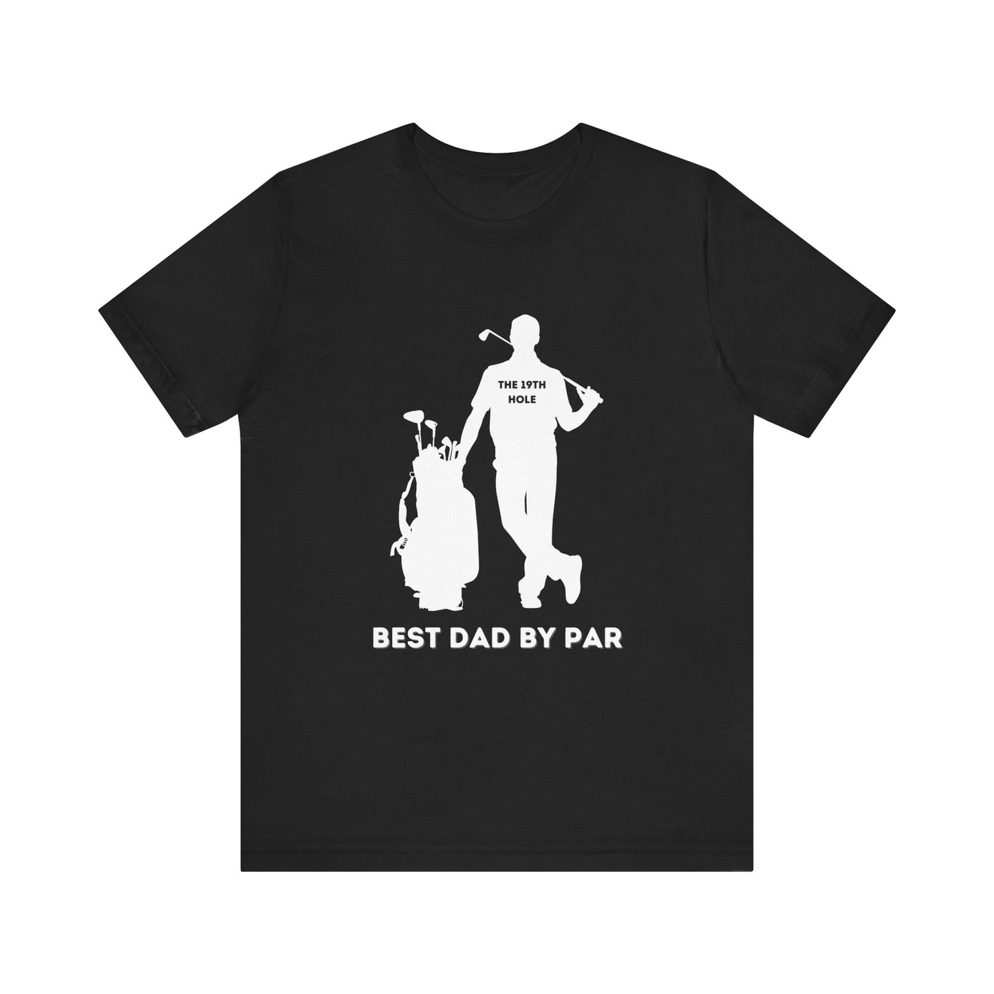 best dad by par jersey short sleeve unisex tee