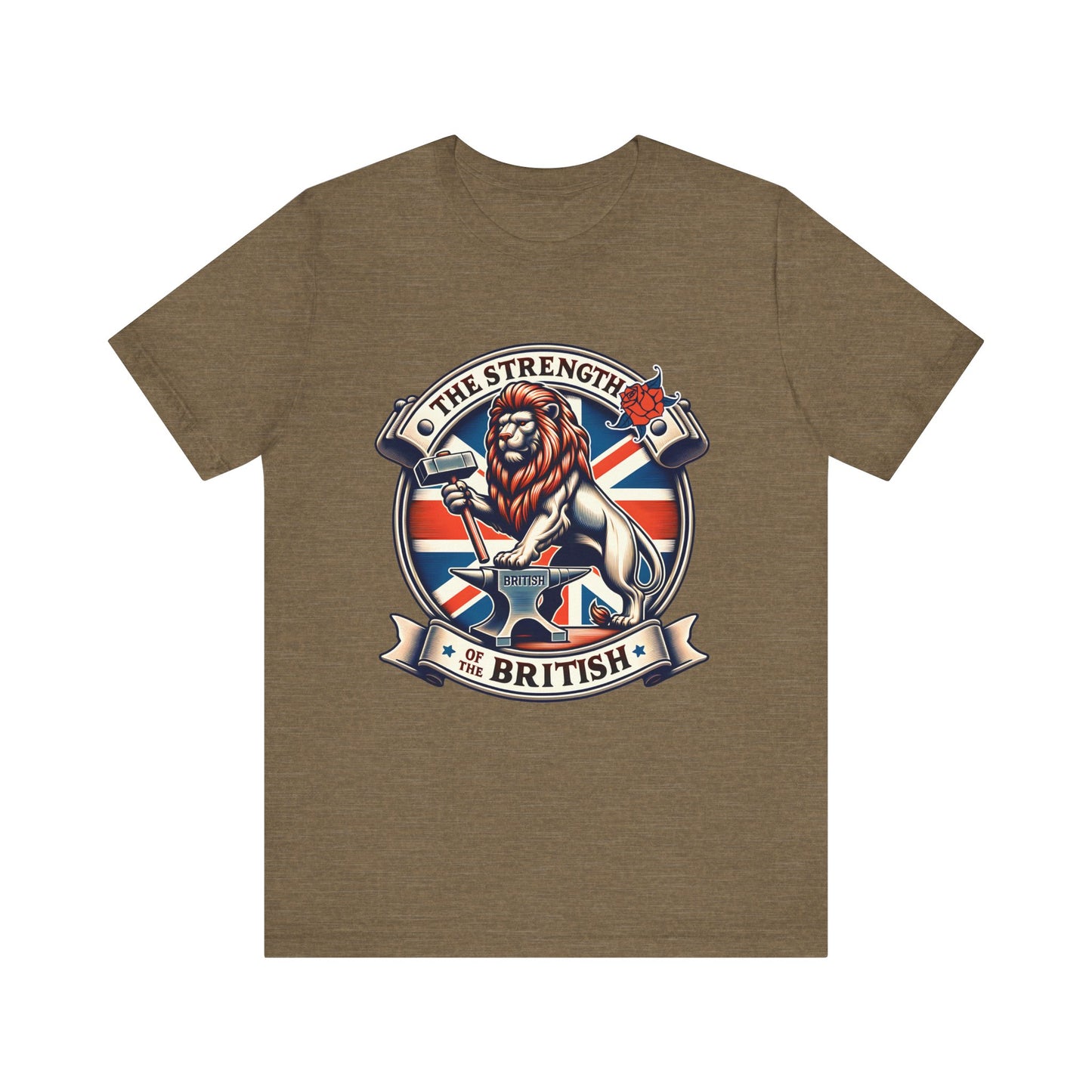 the strength of the british jersey short sleeve tee