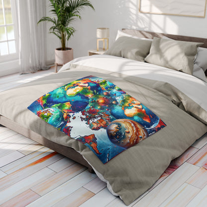 Galaxy Arctic Fleece Blanket