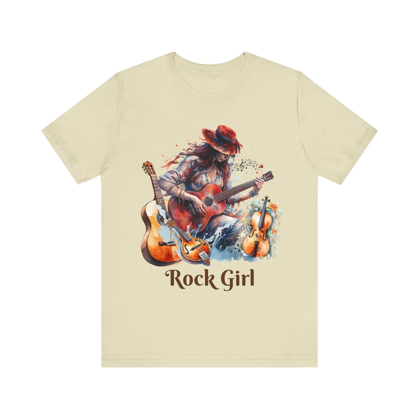 rock girl unisex t-shirt