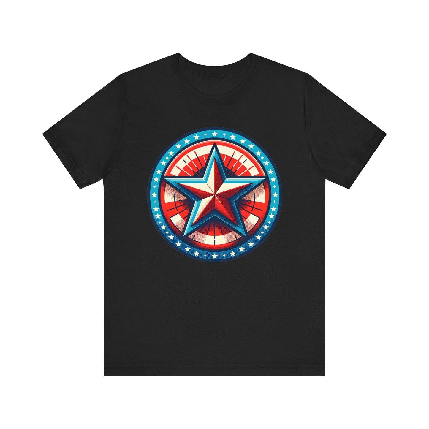 captain america unisex jersey short sleeve tee