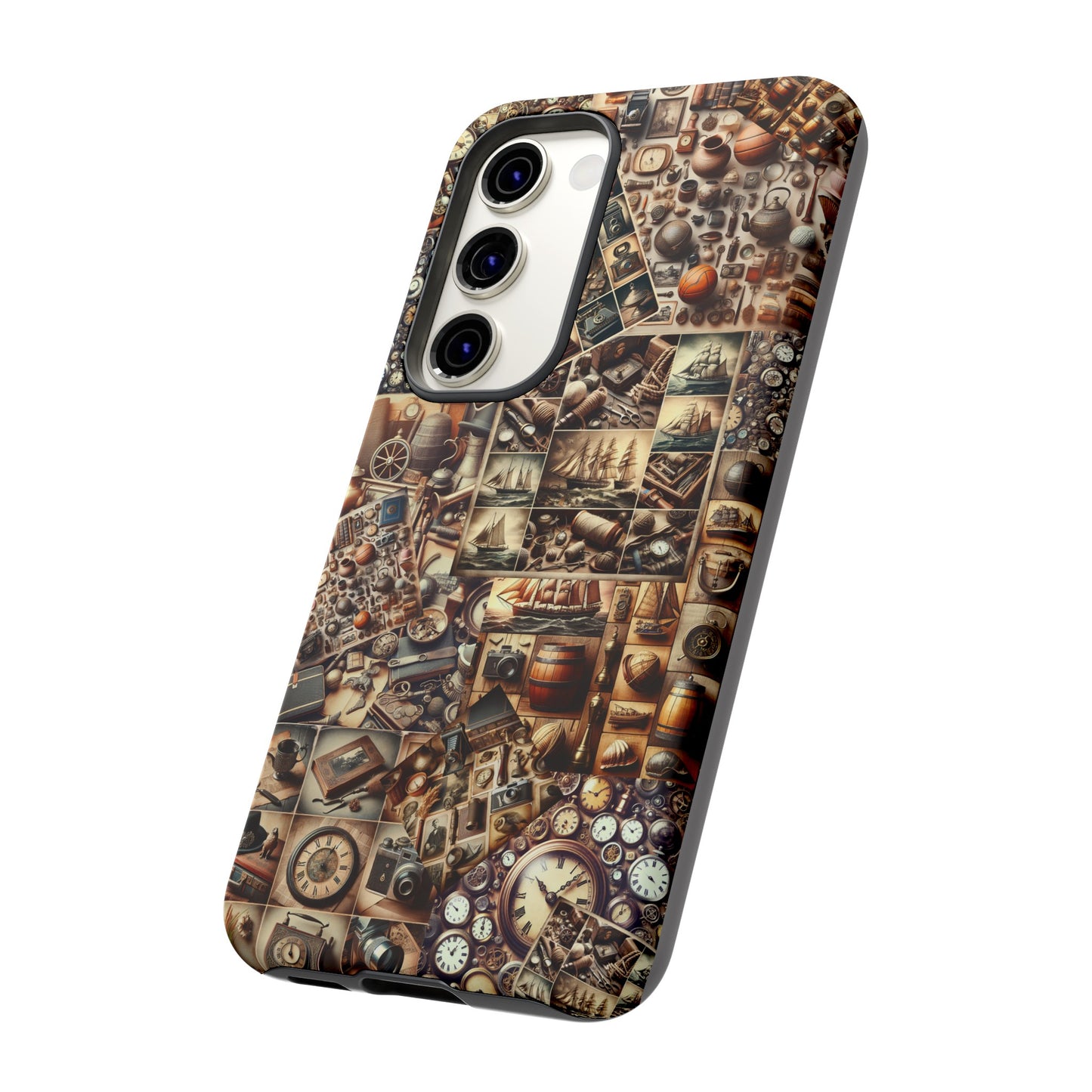 antique tough cases for iphone, samsung & google pixel