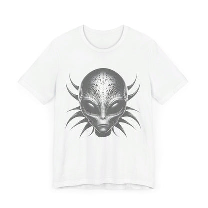 Alien Head Jersey Short Sleeve Unisex Tee