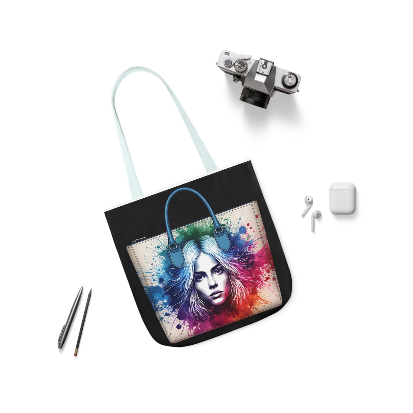 unknown canvas tote bag