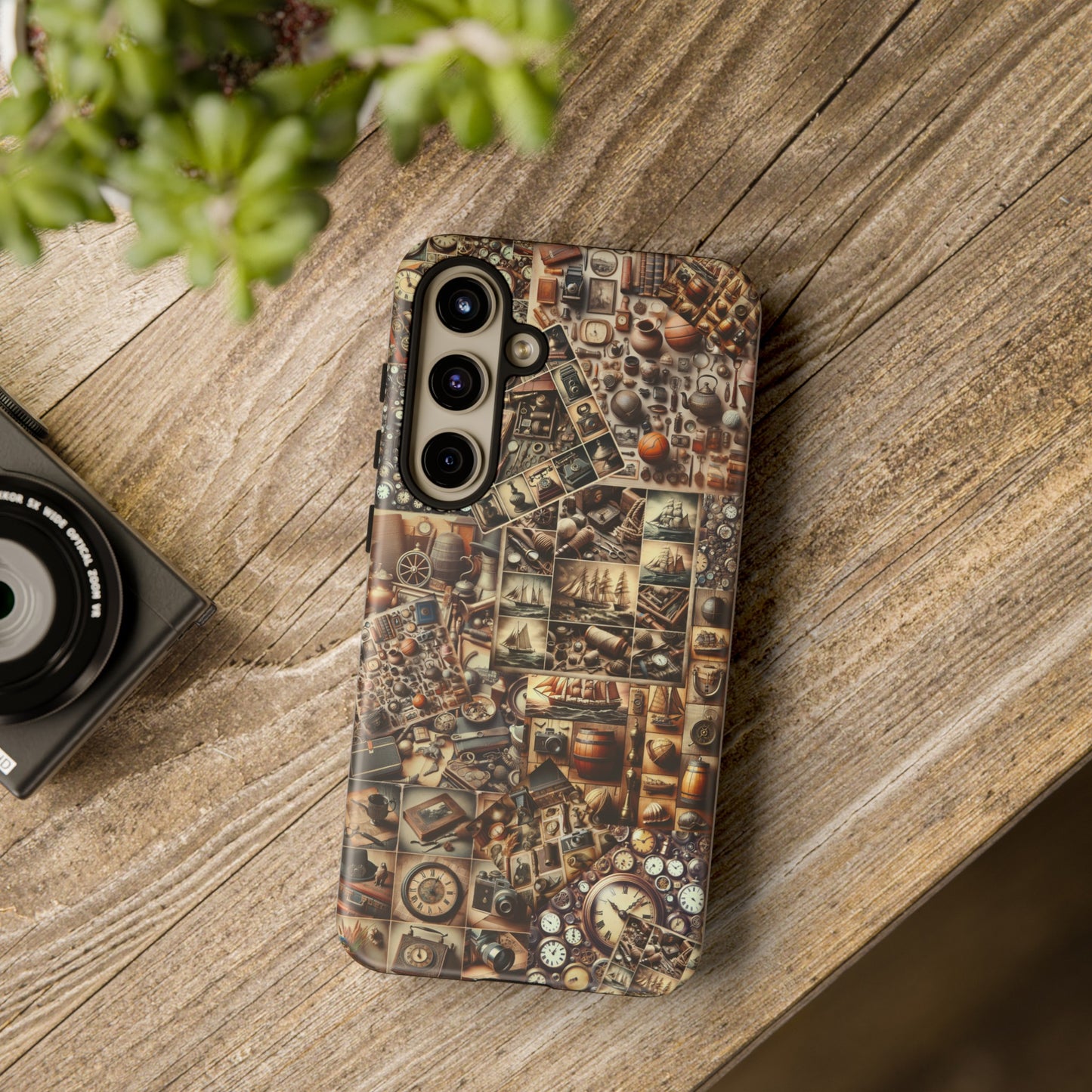 antique tough cases for iphone, samsung & google pixel