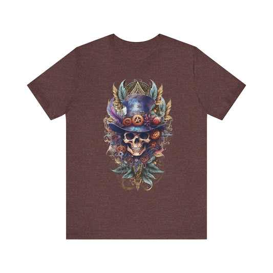 Steampunk Skull Art T-Shirt