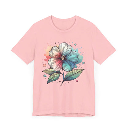 Single Flower Jersey Short Sleeve Tee