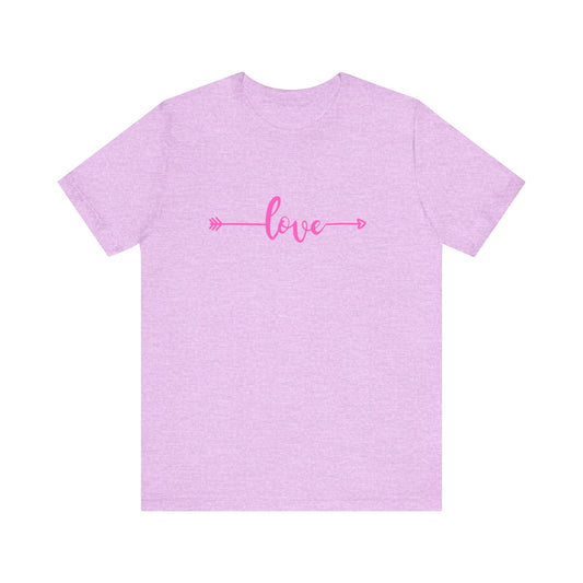 Pink Heart Unisex T-Shirt