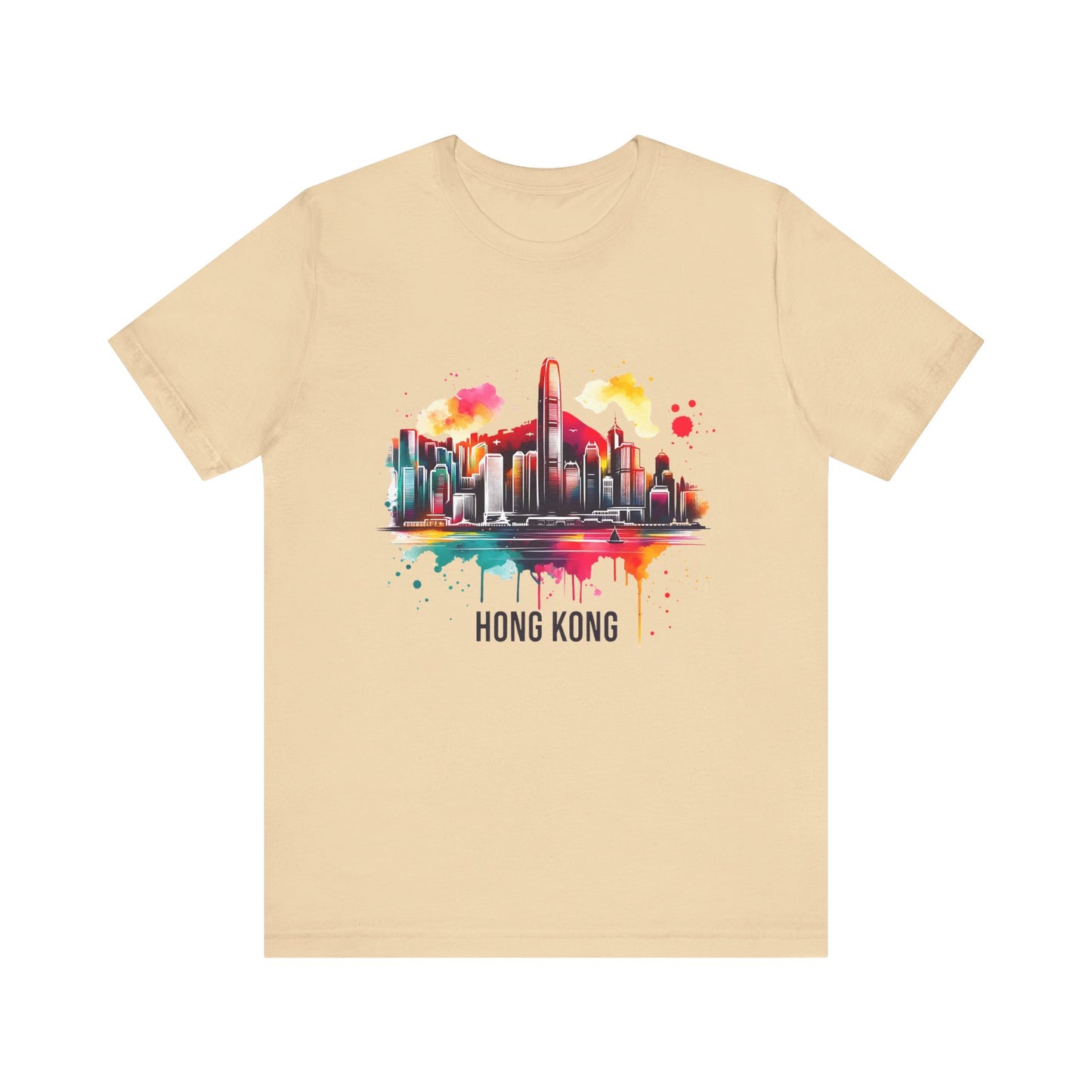 hong kong unisex jersey short sleeve tee