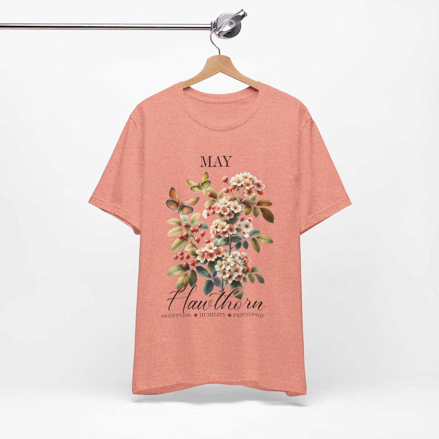 may hawthorn flowers t-shirt