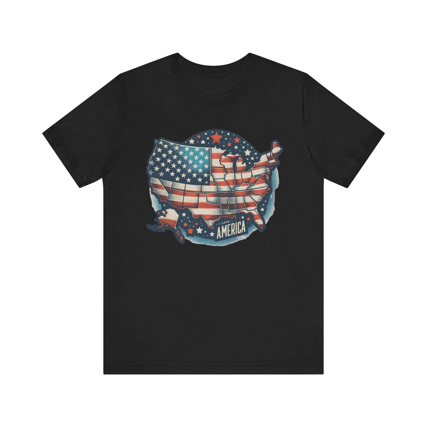 america unisex jersey short sleeve tee