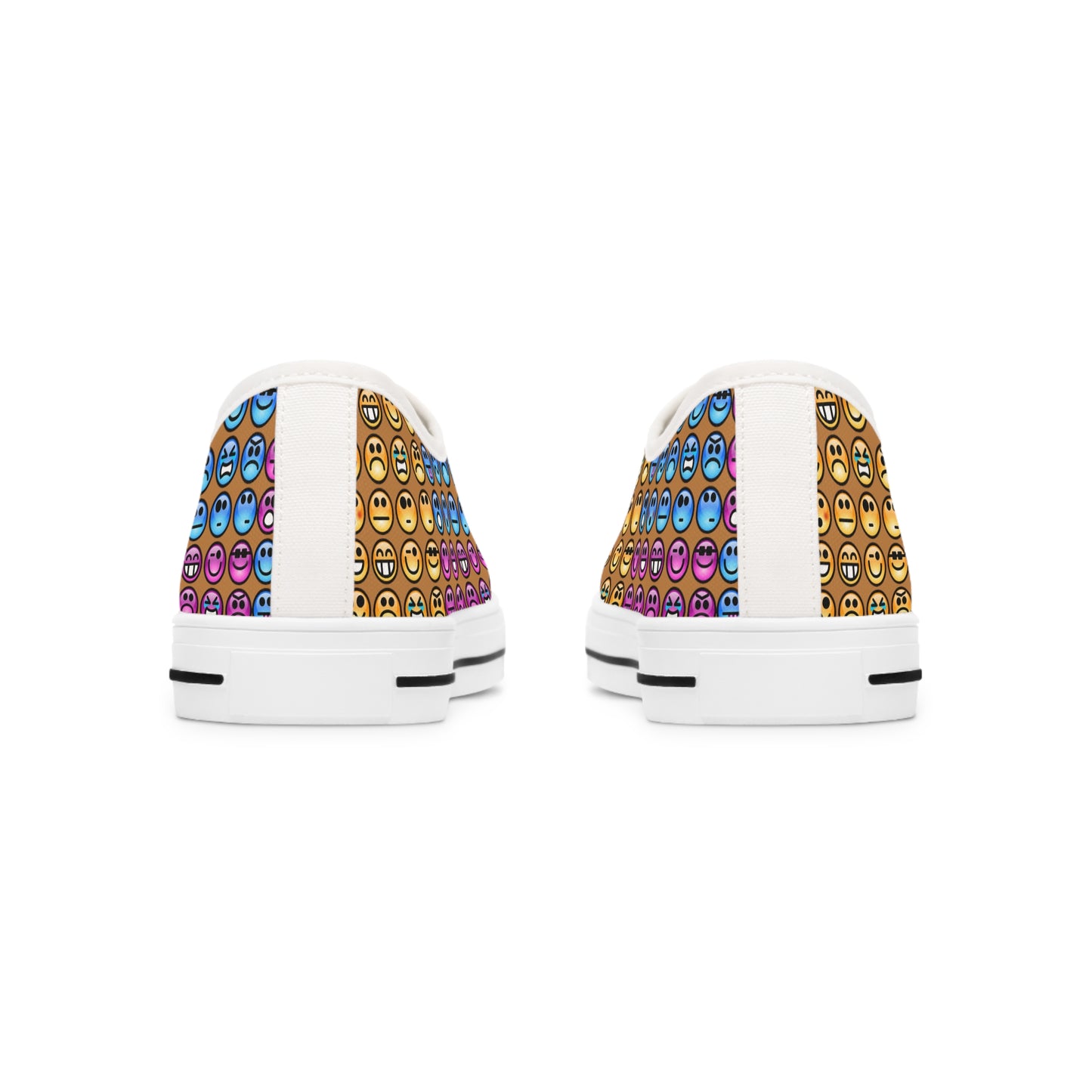 emoji low top sneakers