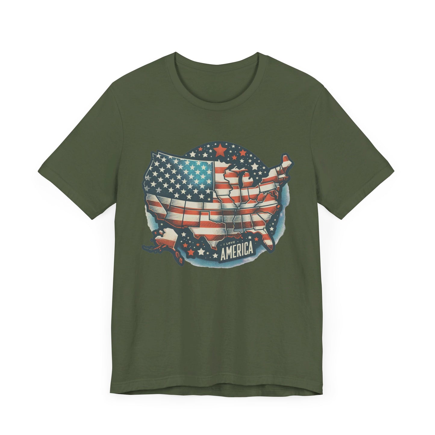 america unisex jersey short sleeve tee