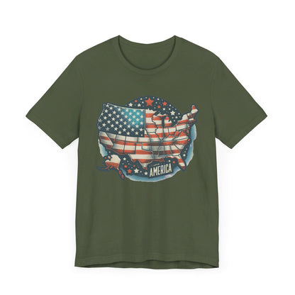 America Unisex Jersey Short Sleeve Tee