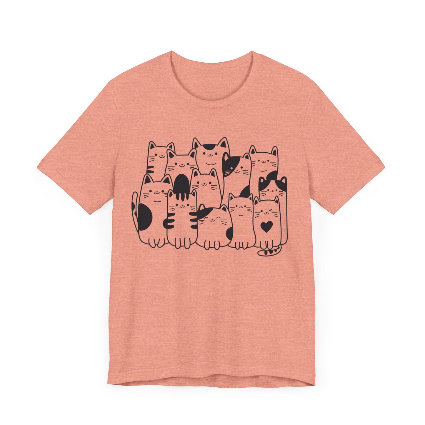 cat crew t-shirt