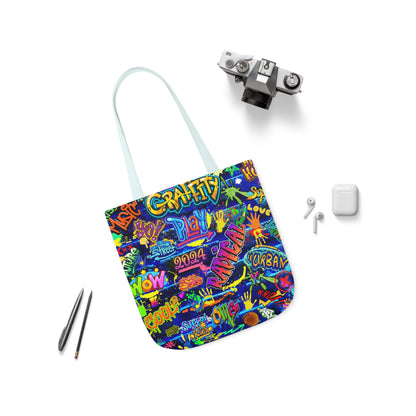 Graffiti Pattern Tote Bag