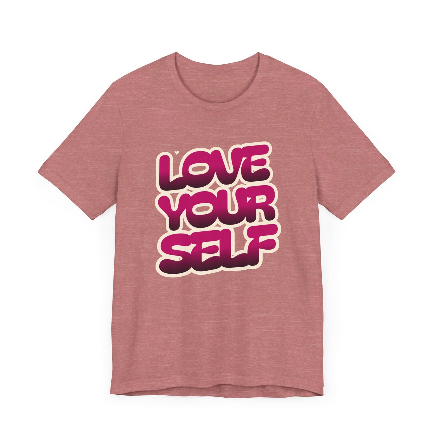 love yourself jersey short sleeve unisex tee