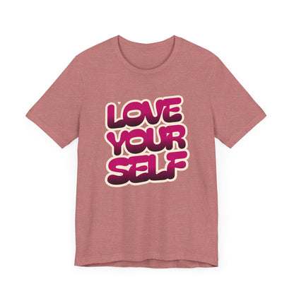 Love Yourself Jersey Short Sleeve Unisex Tee