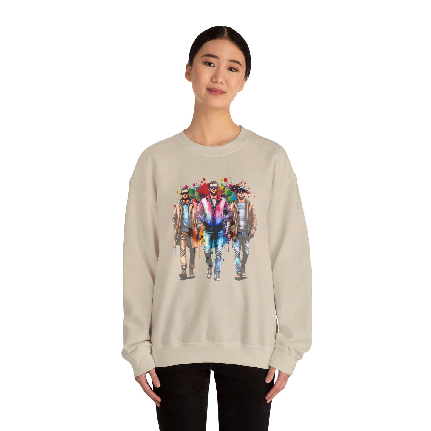 walking boys heavy blend™ crewneck sweatshirt