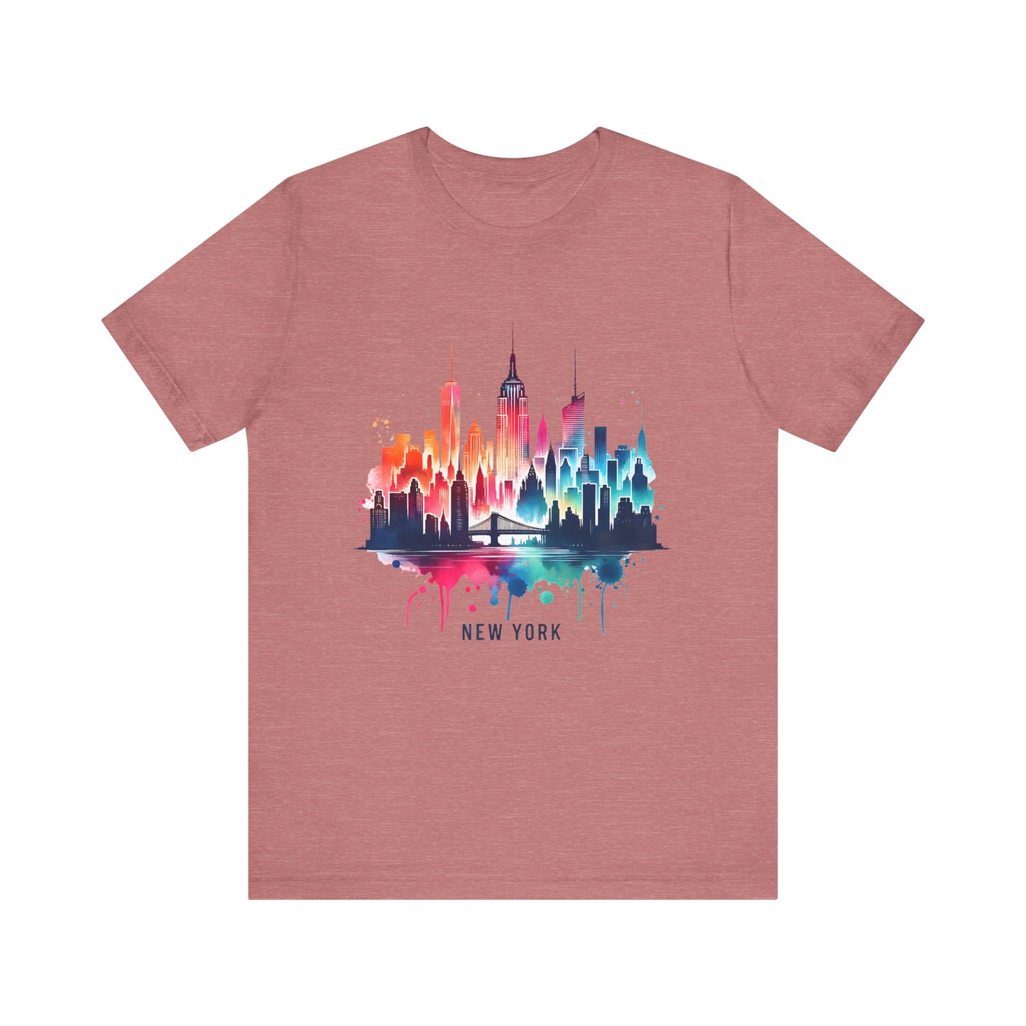 newyork unisex jersey short sleeve tee