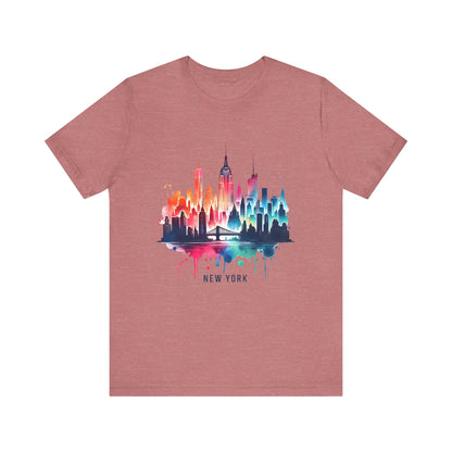 Newyork Unisex Jersey Short Sleeve Tee