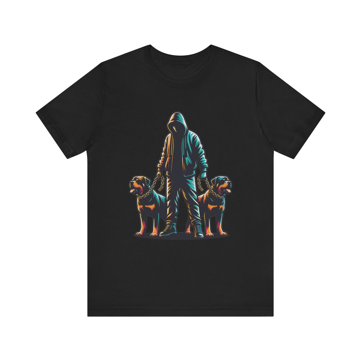 unleash the dogs short sleeve unisex tee