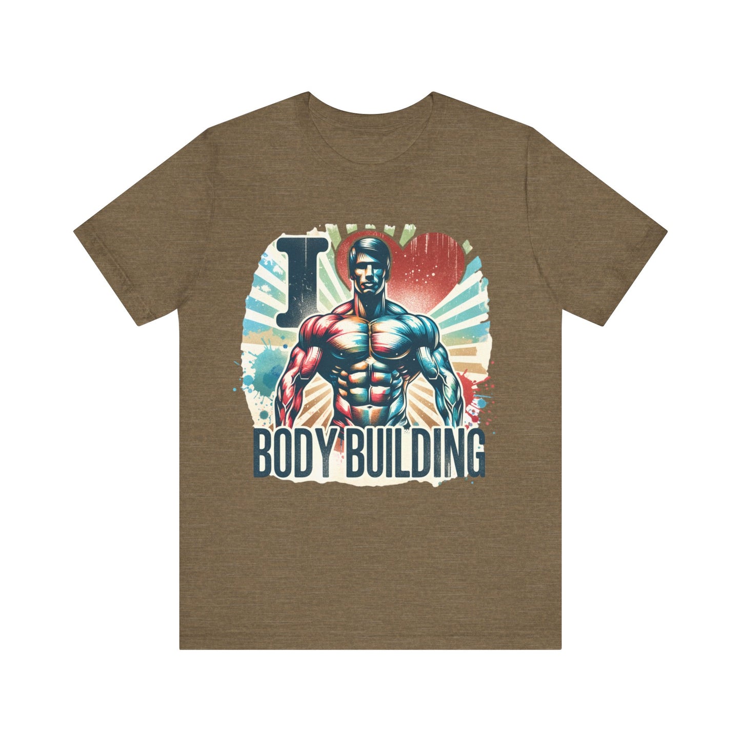 bodybuilding logo t-shirt