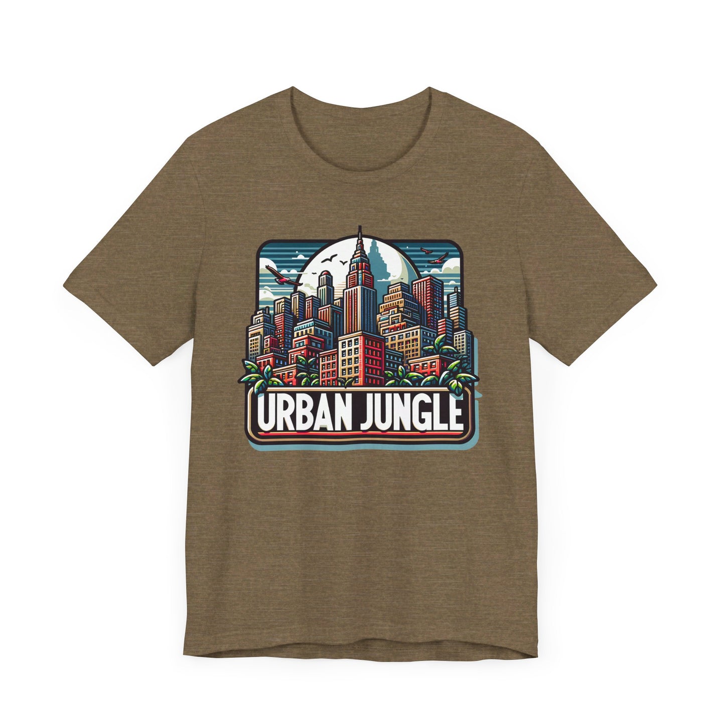 urban jungle unisex jersey short sleeve tee