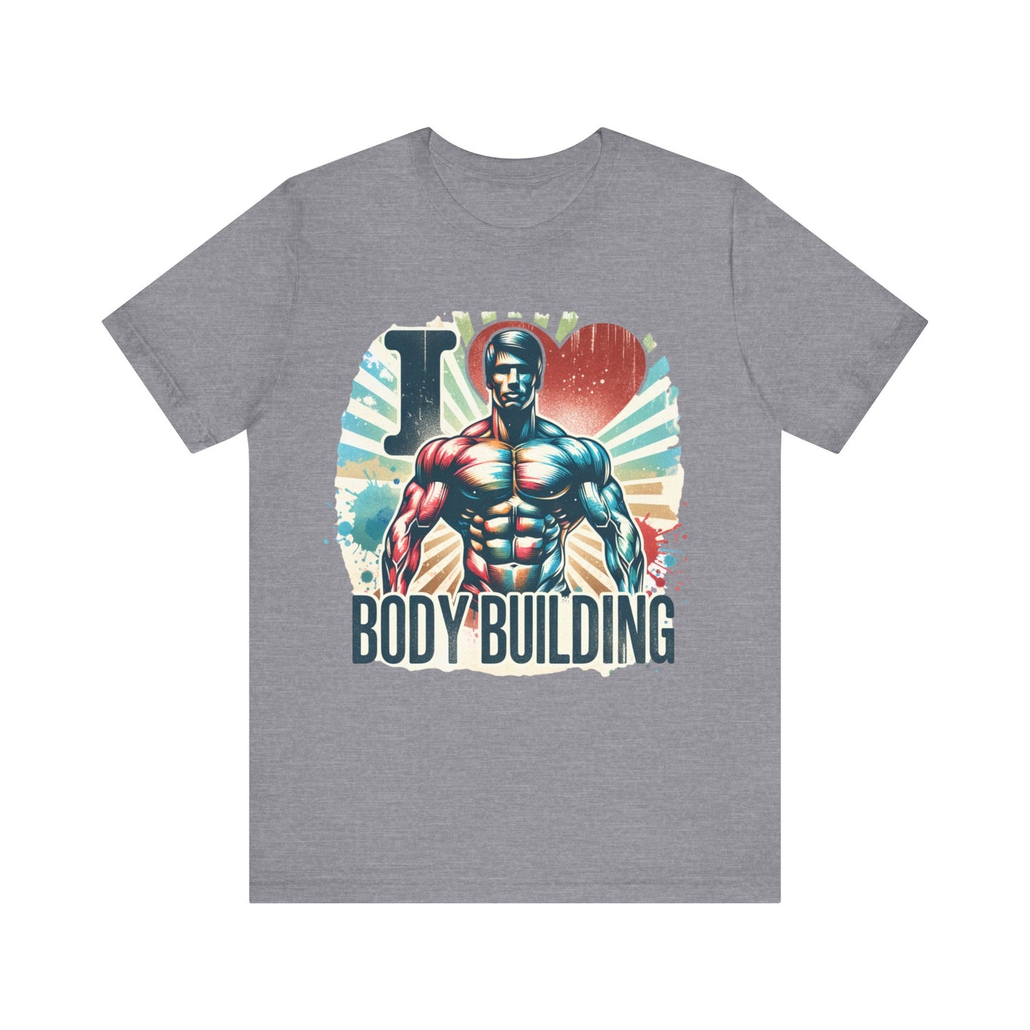 bodybuilding logo t-shirt