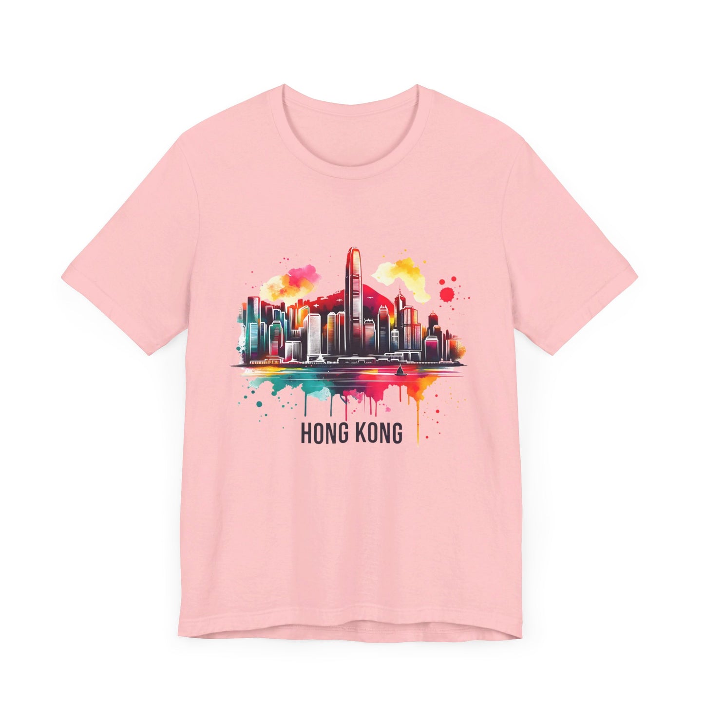 hong kong unisex jersey short sleeve tee