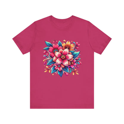 Flower Jersey Short Sleeve Tee