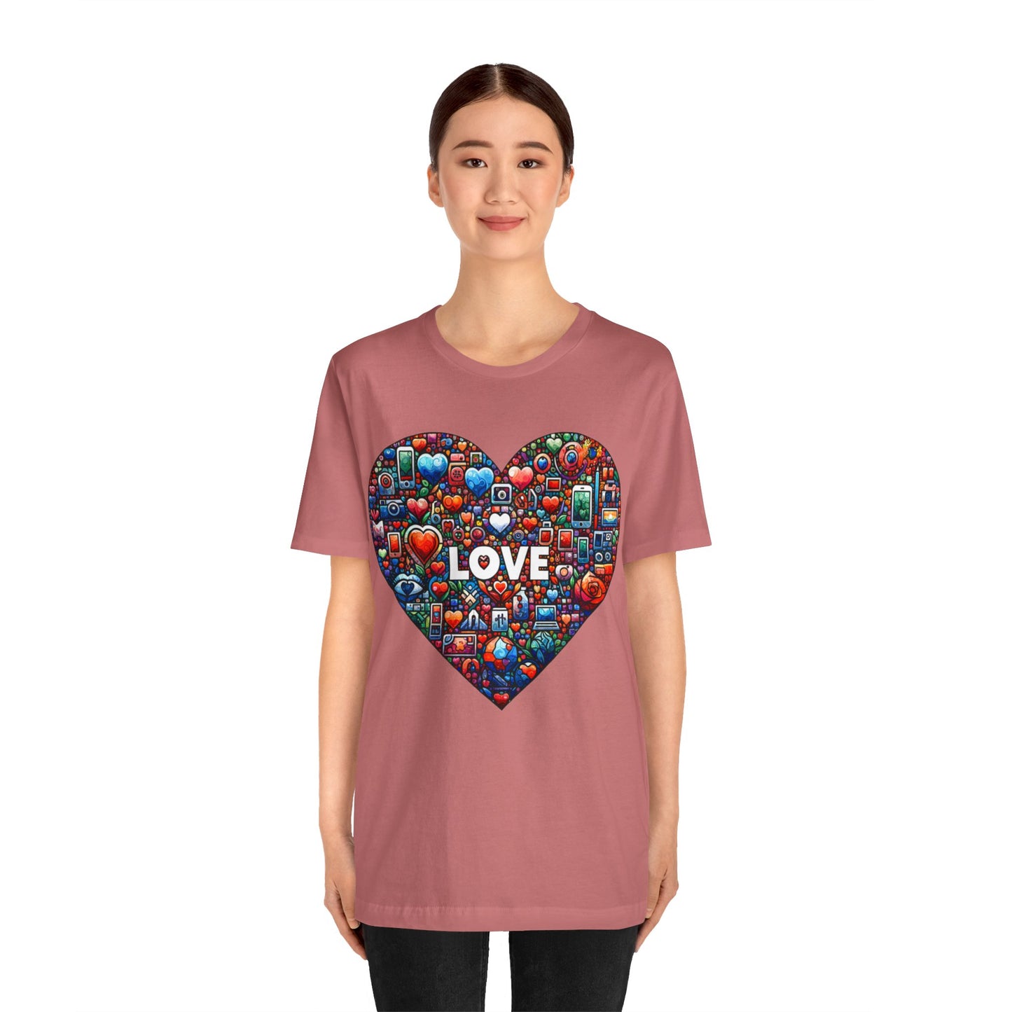 love heart emoji t-shirt