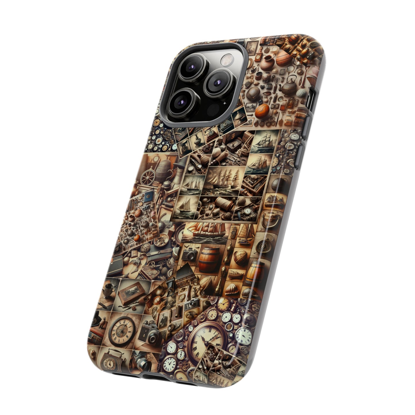 antique tough cases for iphone, samsung & google pixel