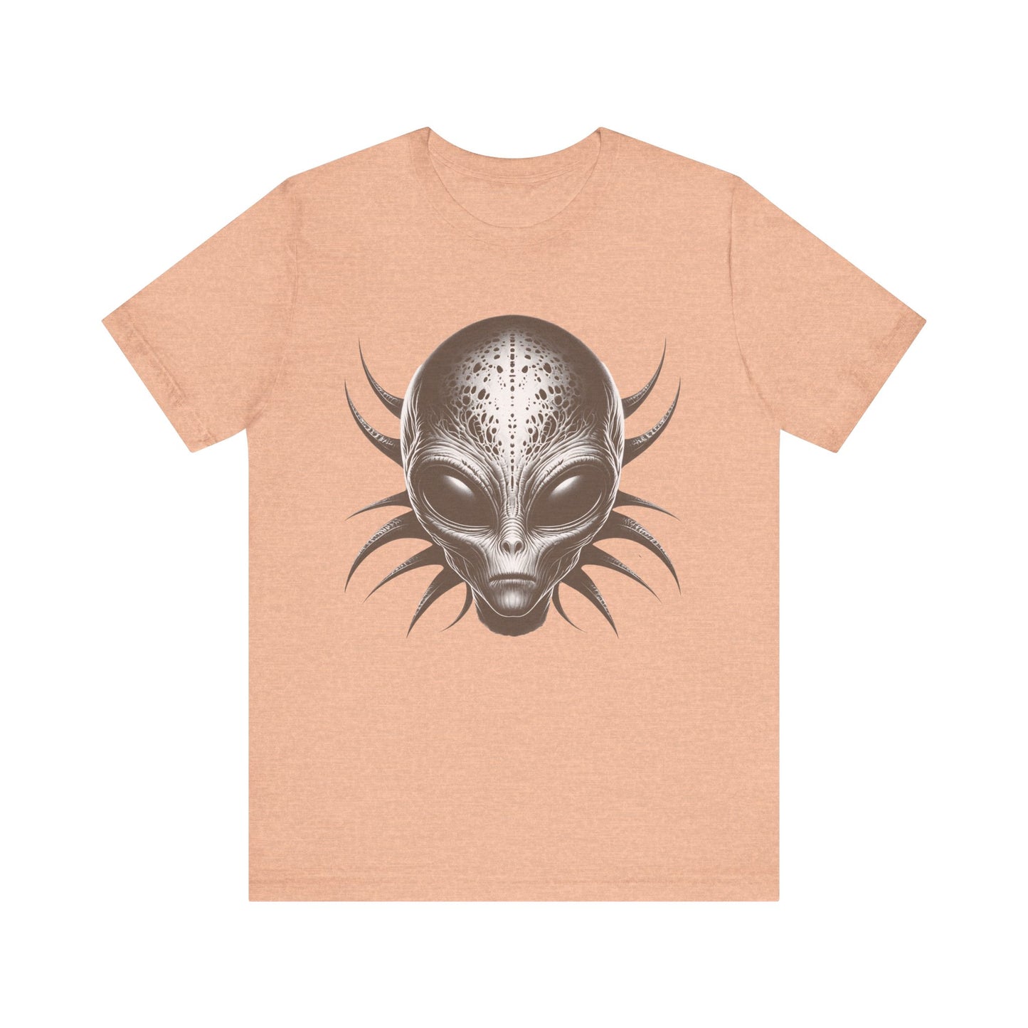 alien head jersey short sleeve unisex tee