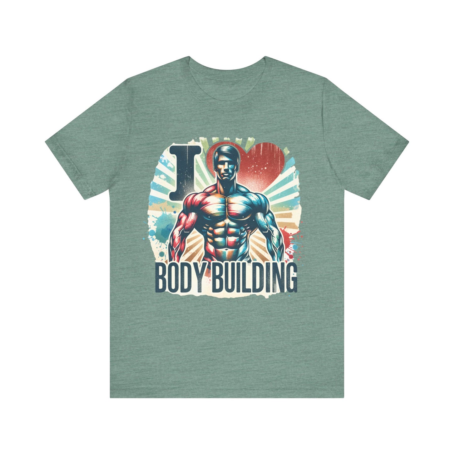 bodybuilding logo t-shirt