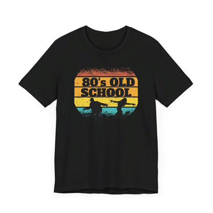 80's Old School Jersey Short Sleeve Unisex Tee