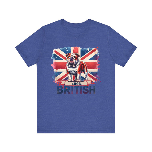 100% British Jersey Short Sleeve Tee