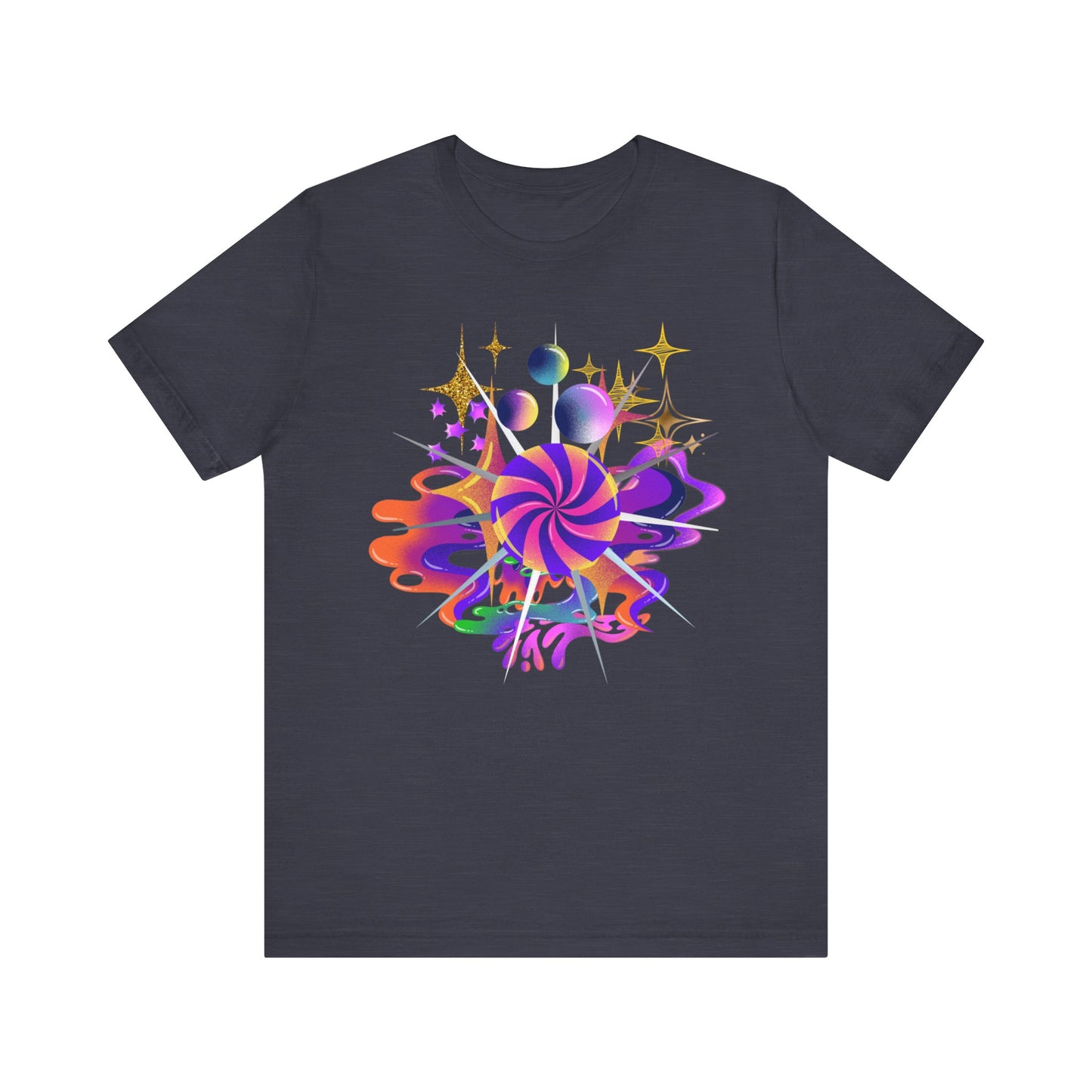 swirl lollypop design t-shirt