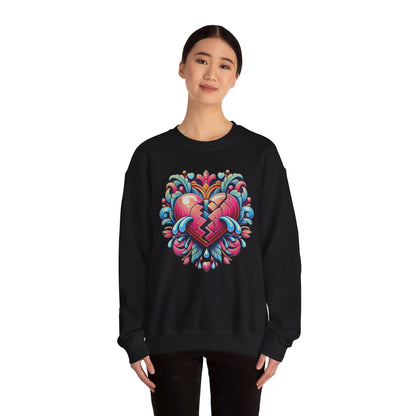 Broken Heart Heavy Blend™ Crewneck Sweatshirt