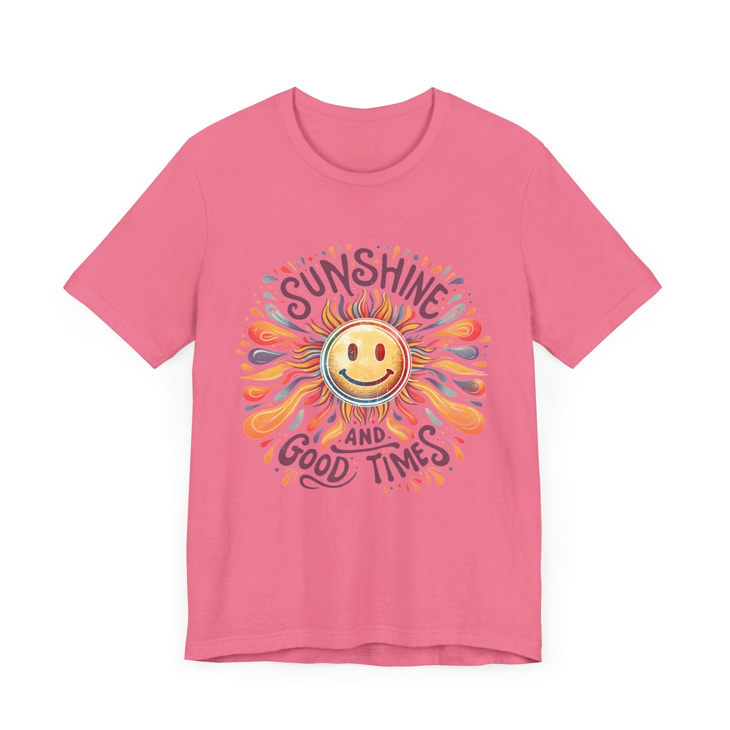 sunshine and good times jersey short sleeve tee