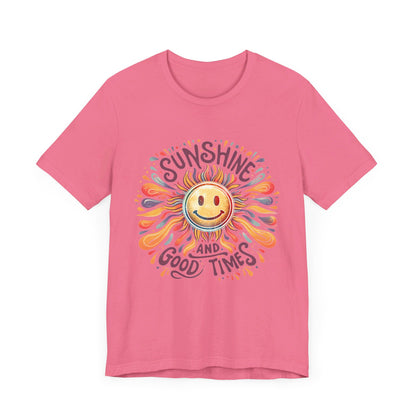 Sunshine and Good Times Jersey Short Sleeve Tee