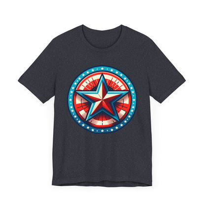 Captain America Unisex Jersey Short Sleeve Tee