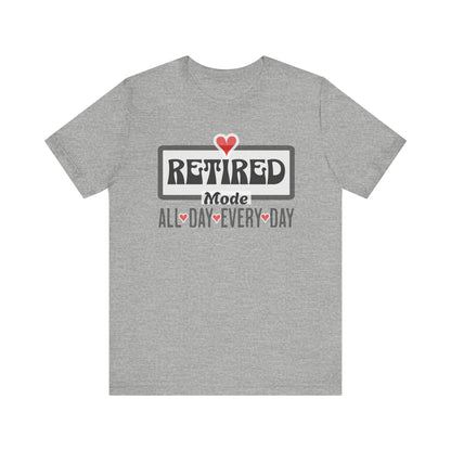 Retired Mode Jersey Short Sleeve Unisex Tee