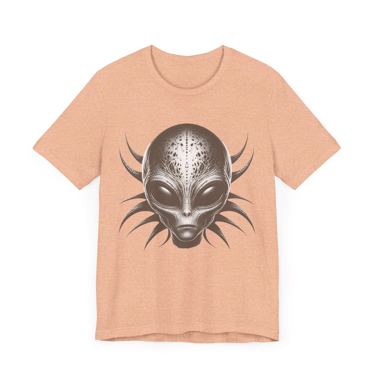 alien head jersey short sleeve unisex tee