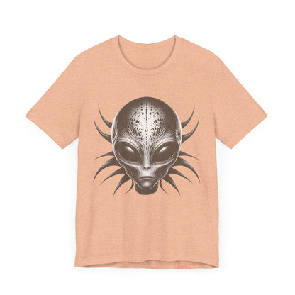 Alien Head Jersey Short Sleeve Unisex Tee