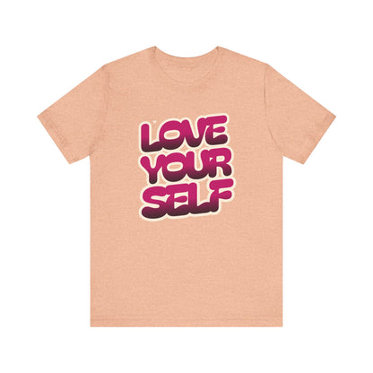 Love Yourself Jersey Short Sleeve Unisex Tee