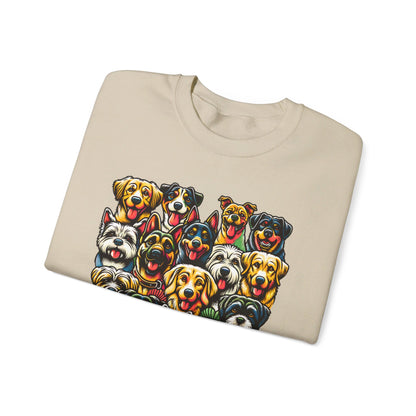 I Love Dogs Heavy Blend™ Crewneck Sweatshirt