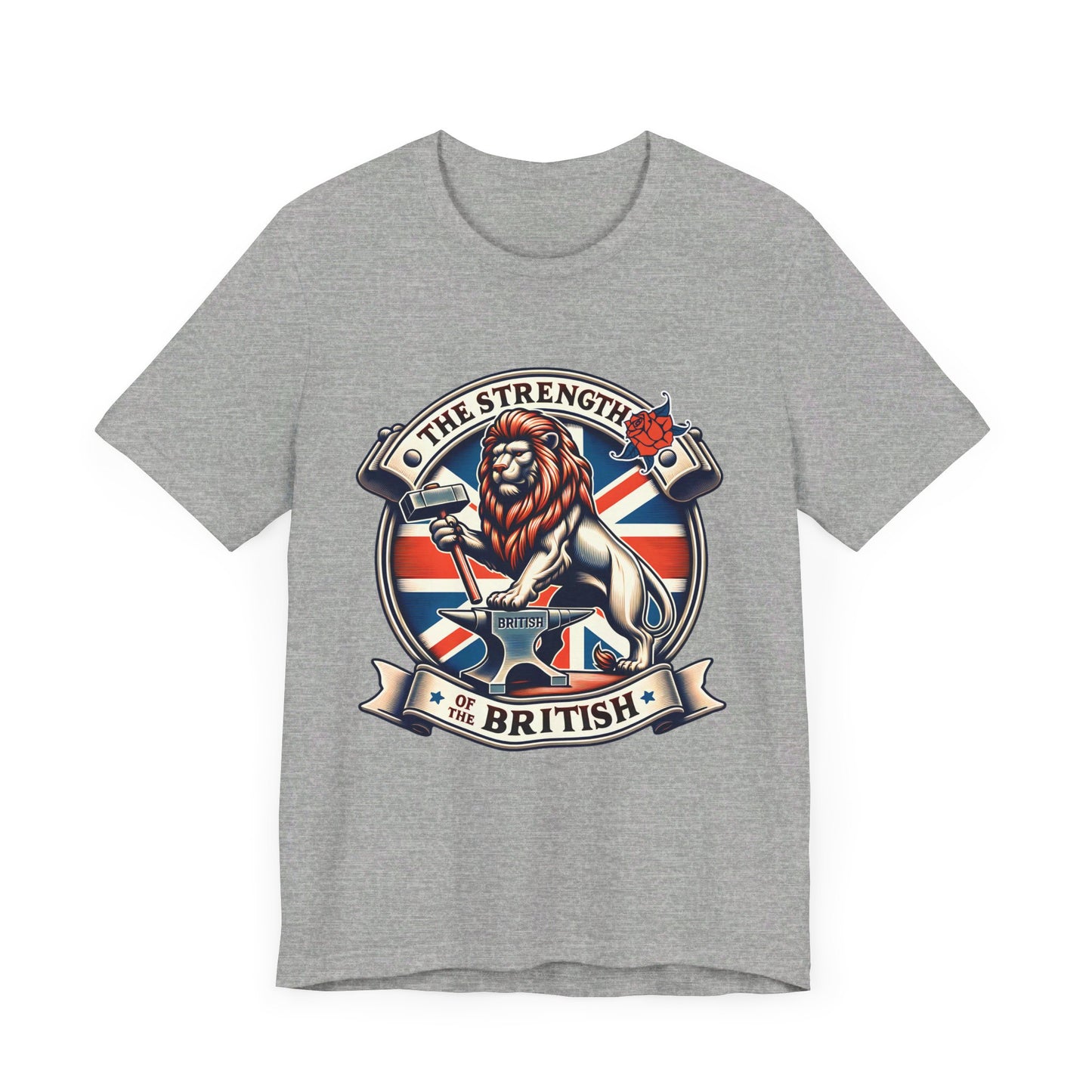 the strength of the british jersey short sleeve tee