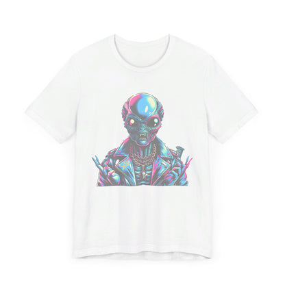 Colorful Alien Jersey Short Sleeve Unisex Tee